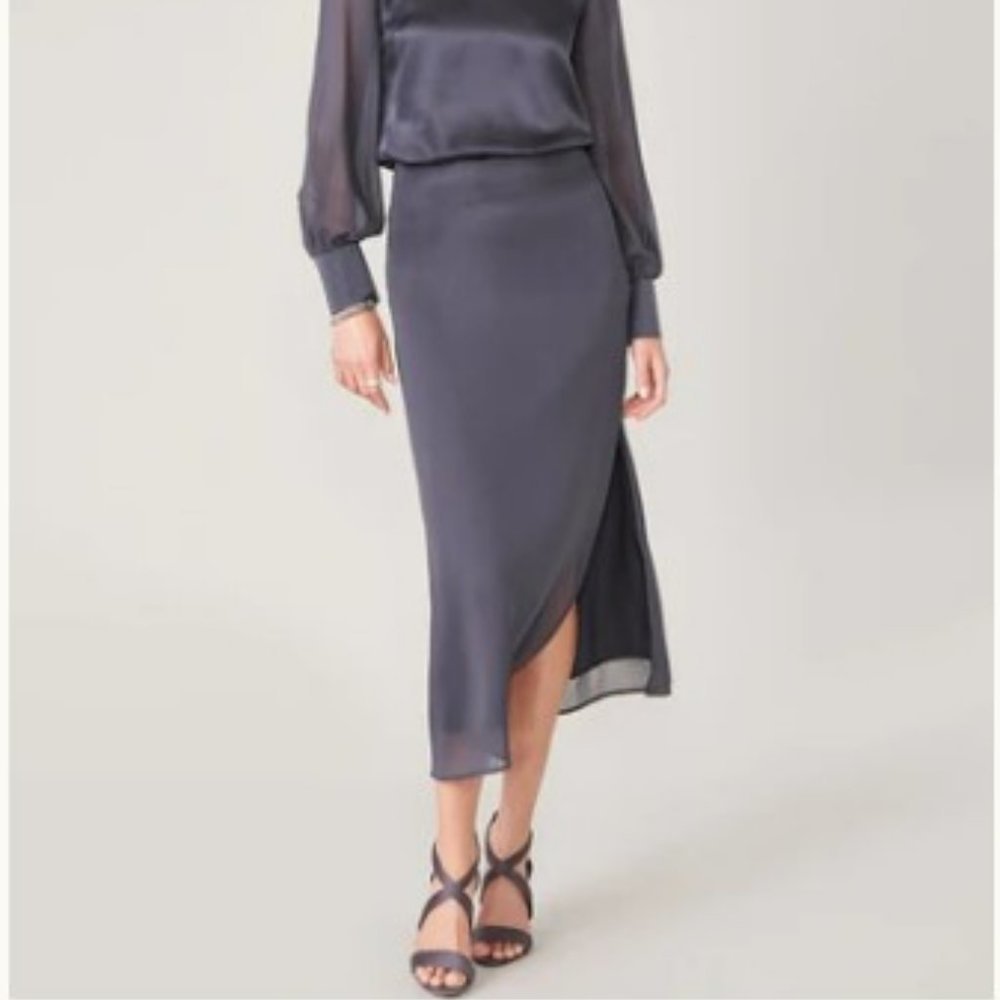 Spartina 449 Gray Maxi Skirt